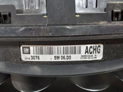 CUADRO INSTRUMENTOS, OPEL, INSIGNIA BERLINA