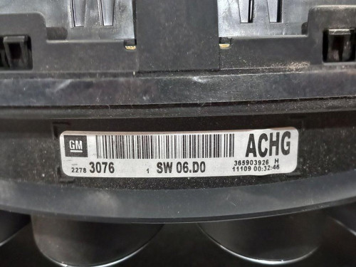  CUADRO INSTRUMENTOS, OPEL, INSIGNIA BERLINA 