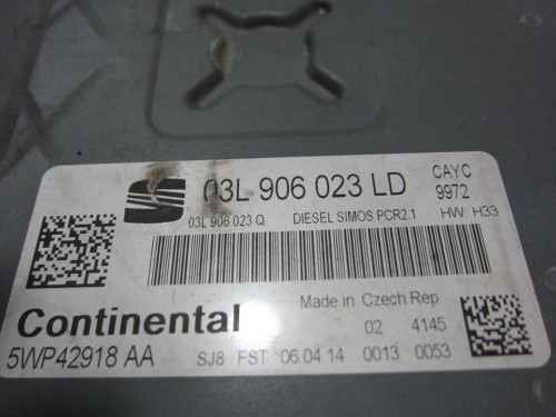  CENTRALITA MOTOR UCE SEAT IBIZA BERLINA (6J5) 