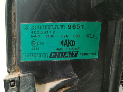  FARO IZQUIERDO FIAT I DOBLÒ (223) CARGO 