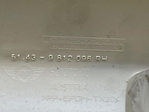 MOLDURA BMW MINI COUNTRYMAN (R60) 