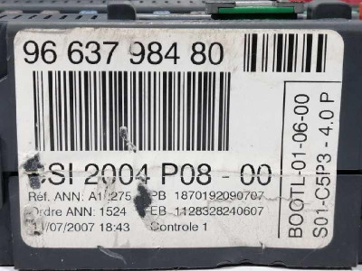 CAJA RELES / FUSIBLES, FIAT, ULYSSE (179)
