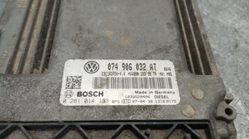  CENTRALITA MOTOR UCE, VOLKSWAGEN, CRAFTER FURGÓN (2E) 