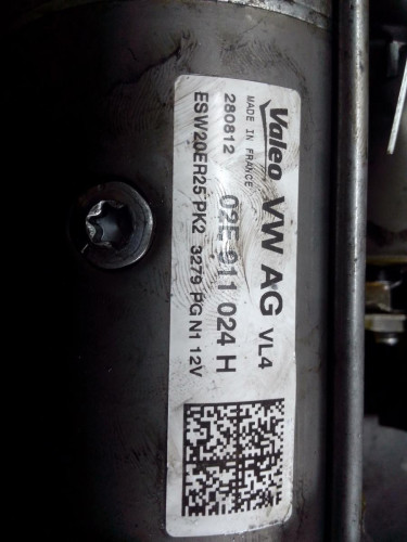  MOTOR ARRANQUE, VOLKSWAGEN, SHARAN (7N1) 
