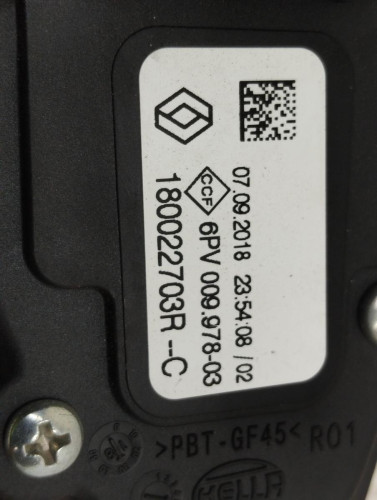 PEDAL ACELERADOR Dacia SANDERO II 