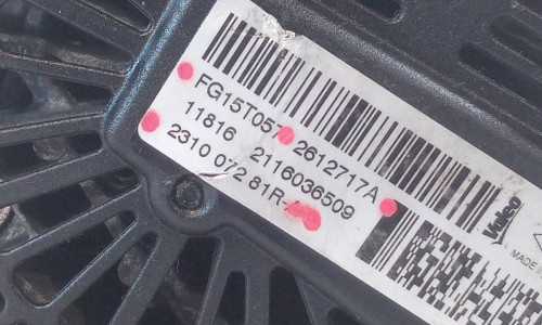  ALTERNADOR, DACIA, DUSTER I 