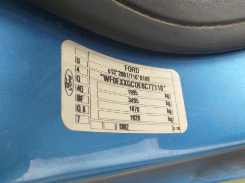  FORD C-MAX (CB3)(2007) 