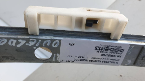  ELEVALUNAS TRASERO IZQUIERDO CITROEN C3 
