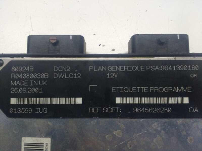 CENTRALITA MOTOR UCE, PEUGEOT, 206