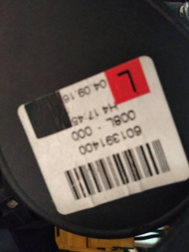 CINTURON SEGURIDAD DELANTERO IZQUIERDO VOLKSWAGEN TOUAREG (7LA) 