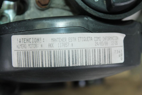  MOTOR COMPLETO, SEAT, IBIZA (6K1) 