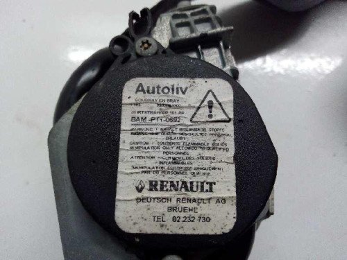  CINTURON SEGURIDAD DELANTERO DERECHO RENAULT SCENIC III (JZ) 