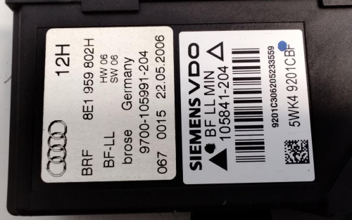 MOTOR ELEVALUNAS DELANTERO DERECHO AUDI A4 BERLINA (8E) 