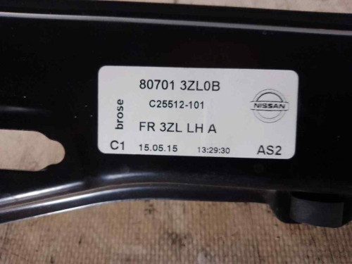 ELEVALUNAS DELANTERO IZQUIERDO NISSAN PULSAR (C13M) 