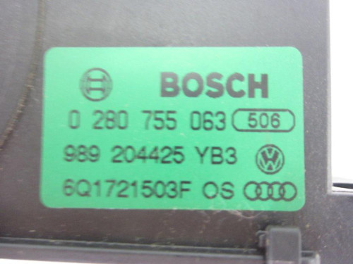  PEDAL ACELERADOR SKODA FABIA (5J2) 