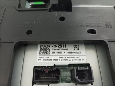 SISTEMA AUDIO / RADIO CD, OPEL, ASTRA K BERLINA 5P