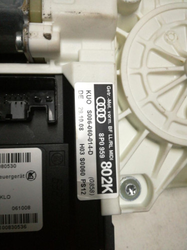 ELEVALUNAS DELANTERO DERECHO Audi A3 SPORTBACK (8PA) 