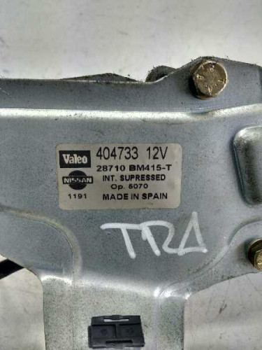  MOTOR LIMPIA TRASERO NISSAN ALMERA (N16/E) 