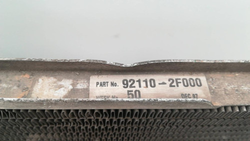CONDENSADOR / RADIADOR AIRE ACONDICIONADO 