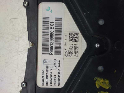 CUADRO INSTRUMENTOS, PEUGEOT, 307 (S1)(04.2001)