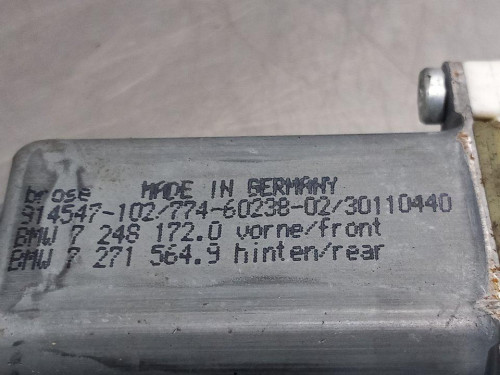  MOTOR ELEVALUNAS DELANTERO DERECHO, BMW, SERIE 5 BERLINA (F10) 