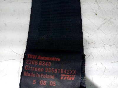 CINTURON SEGURIDAD DELANTERO DERECHO, CITROEN, C3