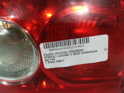 PILOTO TRASERO IZQUIERDO Renault LAGUNA II (BG0) 