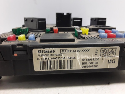 CAJA RELES / FUSIBLES, CITROEN, C3