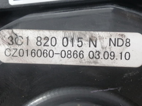  MOTOR CALEFACCION VOLKSWAGEN GOLF VI (5K1)(10.2008) 