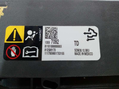  MODULO ELECTRONICO OPEL CORSA E 