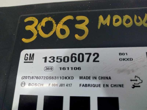  MODULO ELECTRONICO OPEL CORSA E 