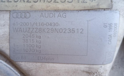 AUDI A4 BERLINA (8K2)