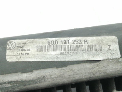RADIADOR AGUA, SEAT, IBIZA (6L1)