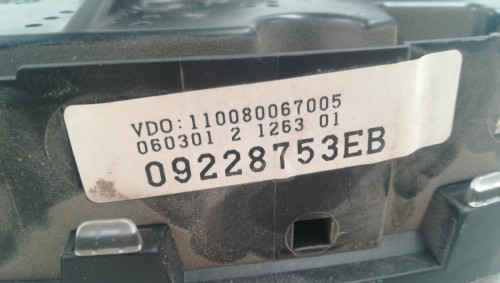  CUADRO INSTRUMENTOS Opel ASTRA G BERLINA 