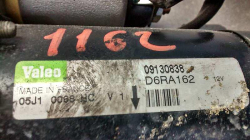  MOTOR ARRANQUE OPEL VECTRA B BERLINA 
