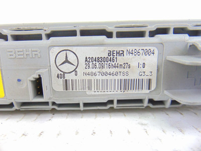 RESISTENCIA CALEFACCION, MERCEDES-BENZ, CLASE GLK (BM 204)
