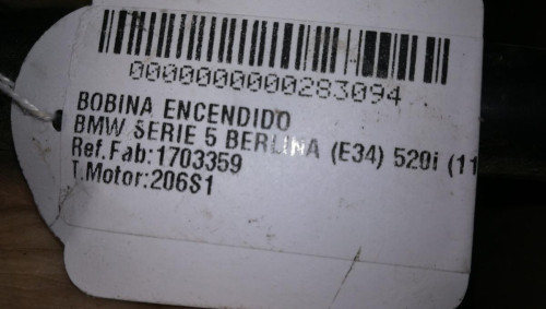  BOBINA ENCENDIDO, BMW, SERIE 5 BERLINA (E34) 