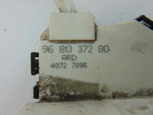  CERRADURA PUERTA TRASERA DERECHA Peugeot 407 SW 