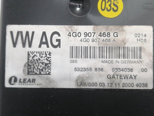  MODULO ELECTRONICO, AUDI, A6 BERLINA (4G2) 