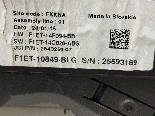 CUADRO INSTRUMENTOS Ford FOCUS BERLINA (CB8) 