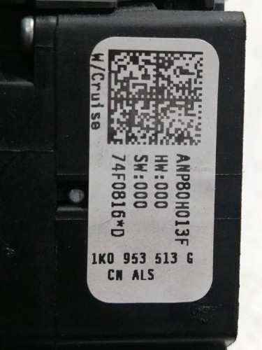  MANDO INTERMITENTES, VOLKSWAGEN, TOURAN (1T2) 