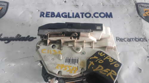  CERRADURA PUERTA TRASERA DERECHA VOLKSWAGEN POLO V (6R1) 