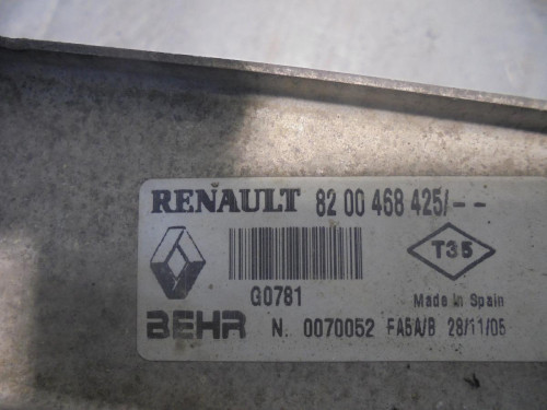  INTERCOOLER Renault SCENIC II (JM) 