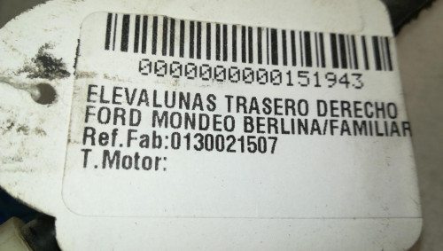  ELEVALUNAS TRASERO DERECHO 