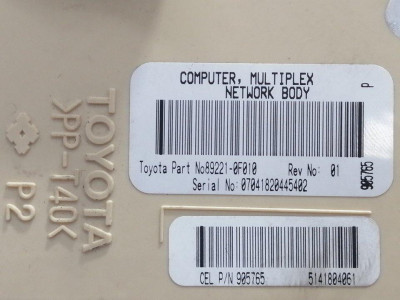 CAJA RELES / FUSIBLES, TOYOTA, COROLLA VERSO (R1)