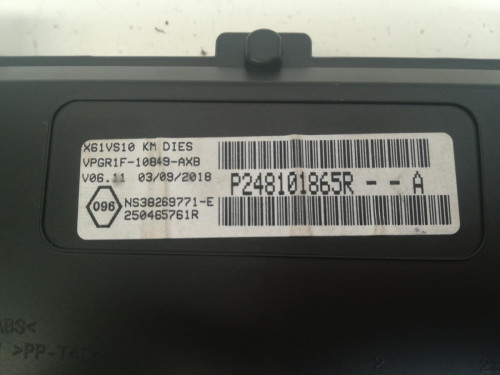  CUADRO INSTRUMENTOS MERCEDES-BENZ CITAN (BM 415) COMBI 