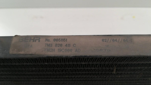  CONDENSADOR / RADIADOR AIRE ACONDICIONADO Ford GALAXY (VY) 