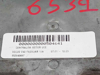CENTRALITA MOTOR UCE, VOLVO, V40 FAMILIAR