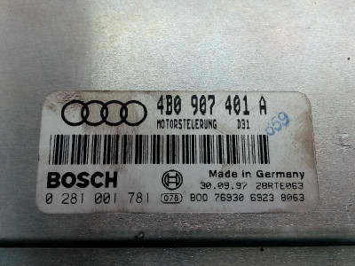 CENTRALITA MOTOR UCE, AUDI, A6 BERLINA (4B2)