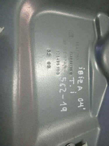 ELEVALUNAS TRASERO IZQUIERDO SEAT IBIZA (6L1) 